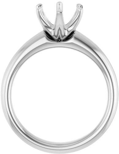 Sužadėtuvių Žiedas „Solstice Solitaire®“ 14k white gold Oval 10mm x 8mm (2)