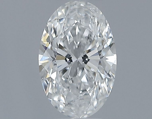 0.4 carat F-SI1 Natūralus Oval Deimantas (1)
