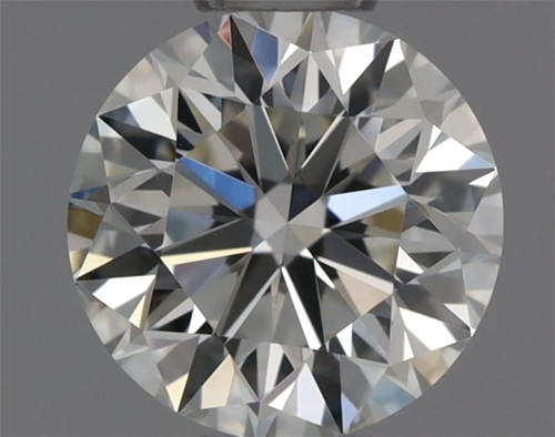 0.41 carat J-VVS1 Very Good cut Natūralus Round Deimantas (1)