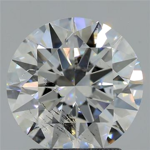 2.03 carat E-SI2 Excellent cut Natūralus Round Deimantas (1)