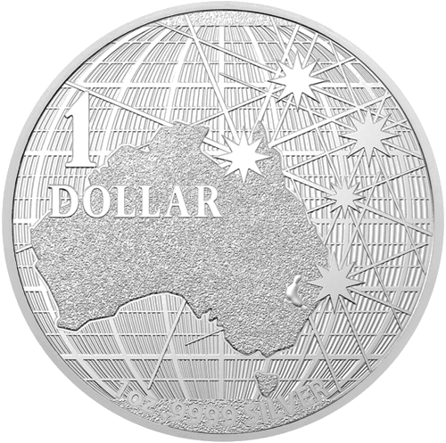 1 oz Po pietų debesimis 2021 Australija sidabrinė moneta (1)