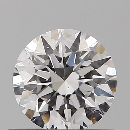 0.43 carat E-VS2 Excellent cut Natūralus Round Deimantas (1)