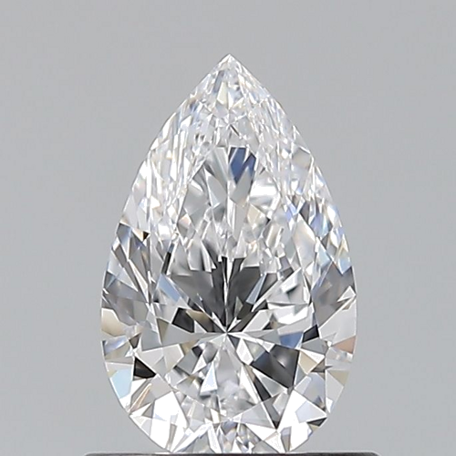 0.7 carat D-IF Natūralus Pear Deimantas (1)