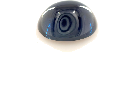 4.74 carat BLUE CABOCHON cut Oval Safyras (1)