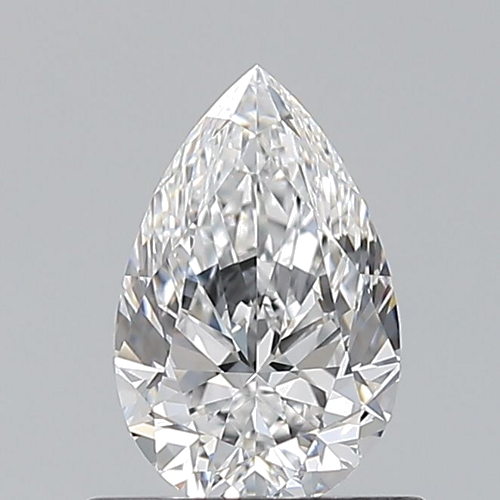 0.7 carat D-IF Natūralus Pear Deimantas (1)