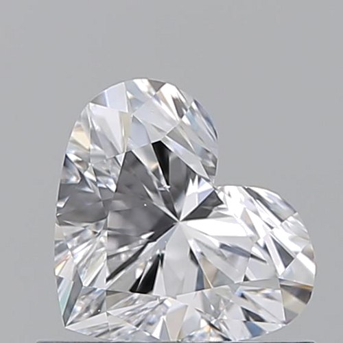 0.7 carat D-SI1 Natūralus Heart Deimantas (1)