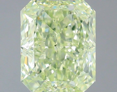 2.01 carat Fancy Light Green-VS1 Natūralus Radiant Deimantas (1)