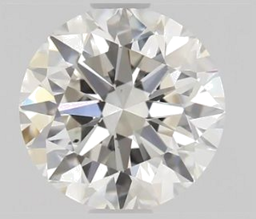 1.01 carat H-VS2 Very Good cut Natūralus Round Deimantas (1)