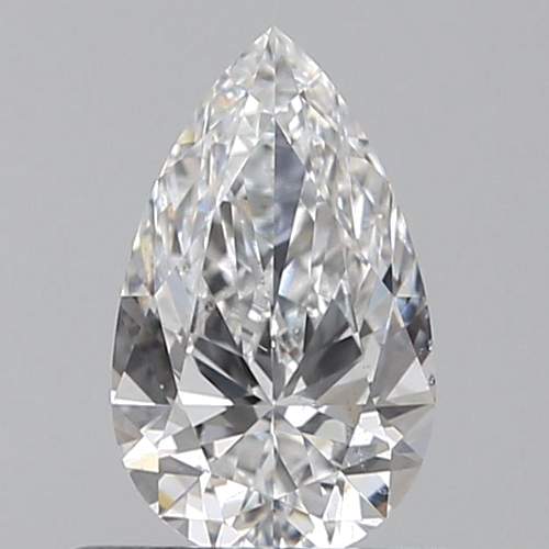 0.51 carat D-SI1 Natūralus Pear Deimantas (1)