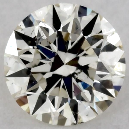 0.33 carat K-SI1 Excellent cut Natūralus Round Deimantas (1)