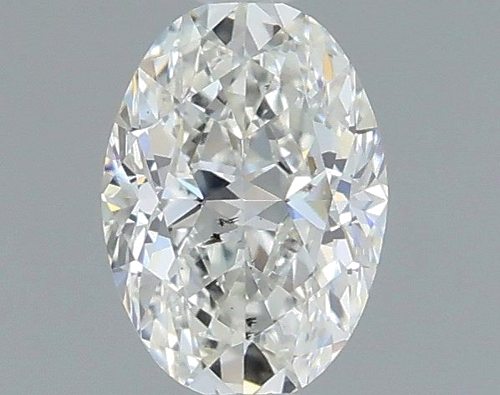 0.41 carat H-SI2 Natūralus Oval Deimantas (1)
