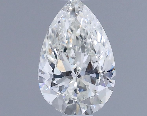 0.38 carat I-VS2 Natūralus Pear Deimantas (1)