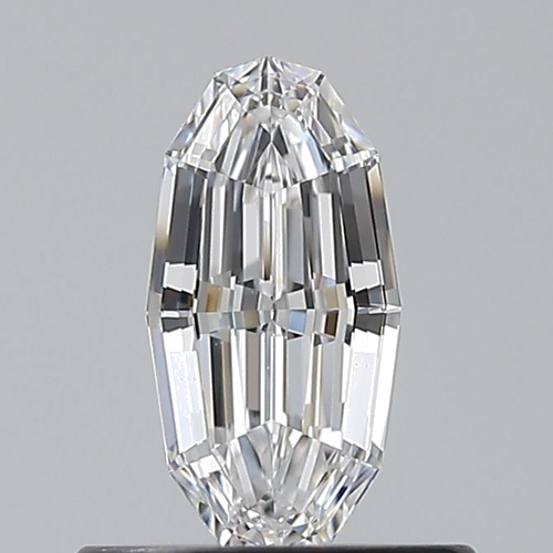 0.5 carat D-VS2 Natūralus Oval Deimantas (1)