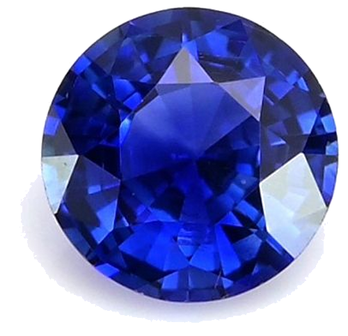 0.52 carat BLUE Round Safyras (1)