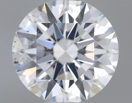 0.42 carat E-SI1 Excellent cut Natūralus Round Deimantas (1)