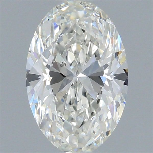 0.4 carat I-SI1 Natūralus Oval Deimantas (1)