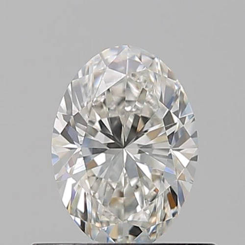 0.51 carat H-VVS2 Natūralus Oval Deimantas (1)