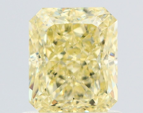 1.06 carat Fancy Yellow-VS1 Natūralus Radiant Deimantas (1)