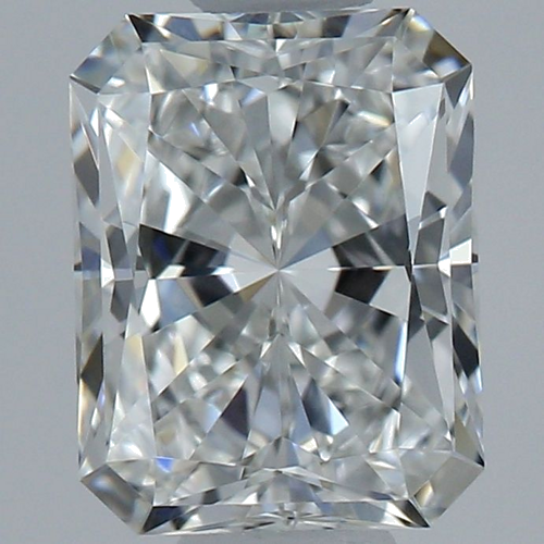 0.71 carat F-VVS2 Natūralus Radiant Deimantas (1)