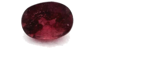 0.57 carat RED Oval Tourmaline (1)