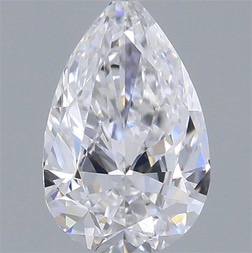 0.4 carat D-VS1 Natūralus Pear Deimantas (1)
