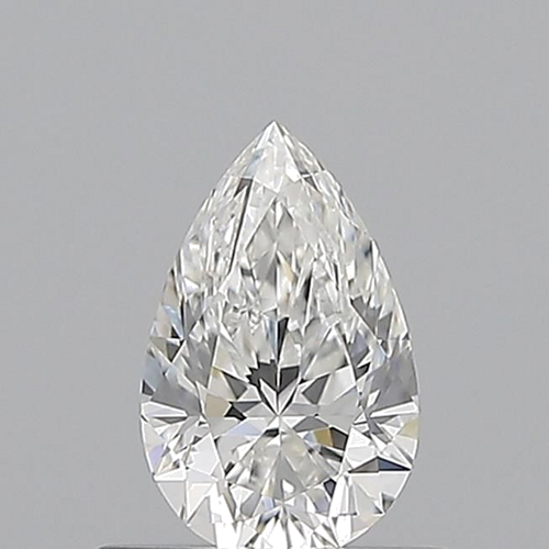 0.51 carat F-VS1 Natūralus Pear Deimantas (1)