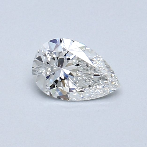 0.35 carat F-VS1 Natūralus Pear Deimantas (1)