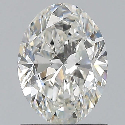 0.9 carat H-VS2 Natūralus Oval Deimantas (1)