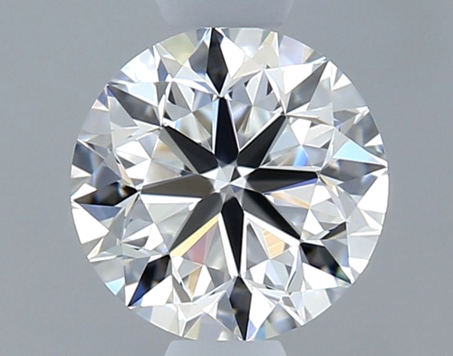 0.5 carat D-VVS1 Very Good cut Natūralus Round Deimantas (1)