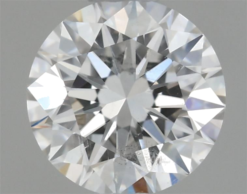 0.43 carat E-SI2 Excellent cut Natūralus Round Deimantas (1)
