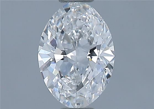 0.43 carat E-VS2 Natūralus Oval Deimantas (1)