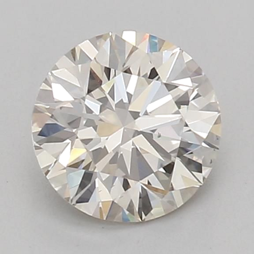 0.61 carat J-SI1 Excellent cut Natūralus Round Deimantas (1)