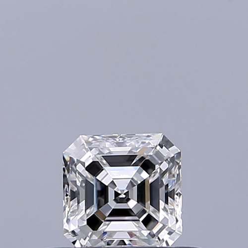 0.32 carat E-VVS1 Natūralus Asscher Deimantas (1)