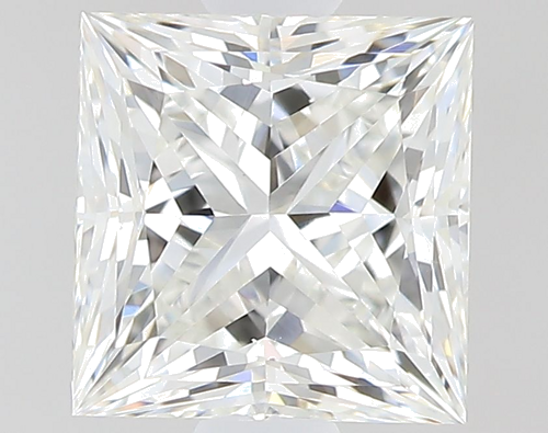 0.69 carat H-VS2 Natūralus Princess Deimantas (1)