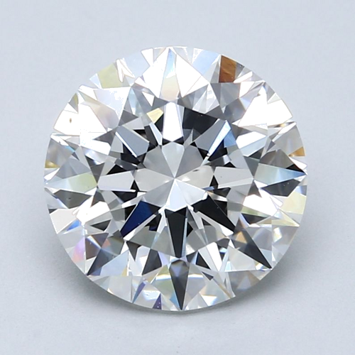 4.03 carat F-VS2 Excellent cut Natūralus Round Deimantas (1)