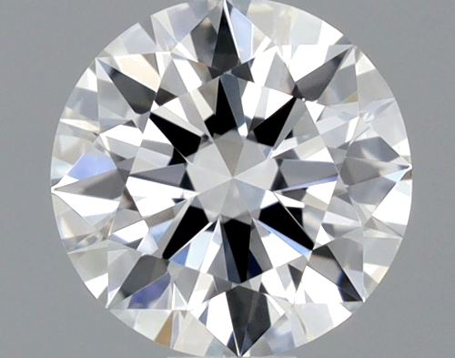 0.42 carat F-VVS1 Excellent cut Natūralus Round Deimantas (1)