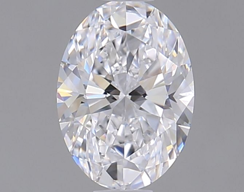 0.55 carat D-VS2 Natūralus Oval Deimantas (1)