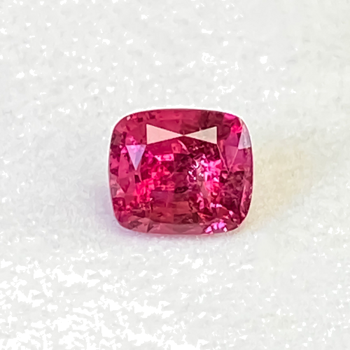 1.07 carat PINK Cushion Tourmaline (1)