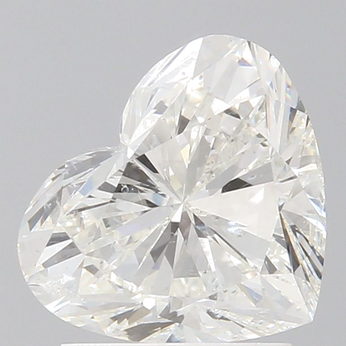 2.0 carat I-SI2 Natūralus Heart Deimantas (1)