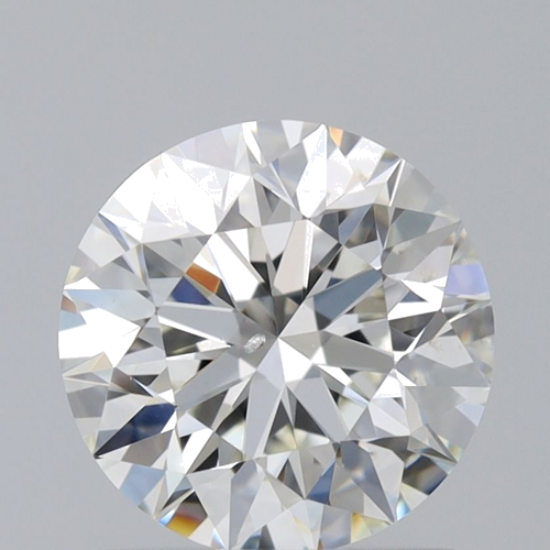 0.92 carat I-SI1 Excellent cut Natūralus Round Deimantas (1)