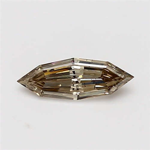 0.39 carat Fancy Yellowish Brown-SI2 Natūralus Marquise Deimantas (1)