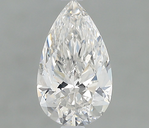 0.77 carat G-SI1 Natūralus Pear Deimantas (1)