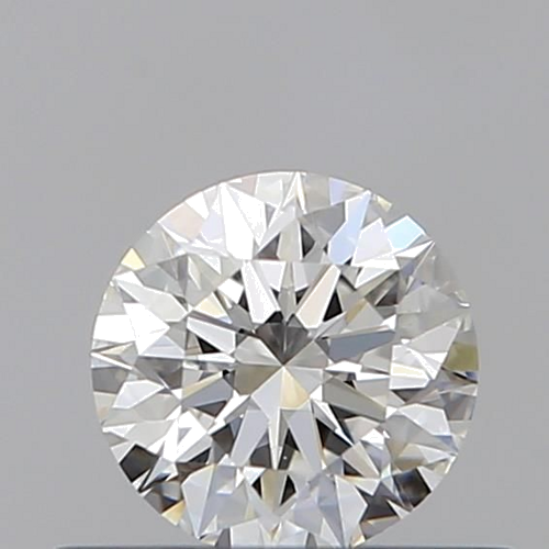 0.43 carat F-VVS1 Excellent cut Natūralus Round Deimantas (1)