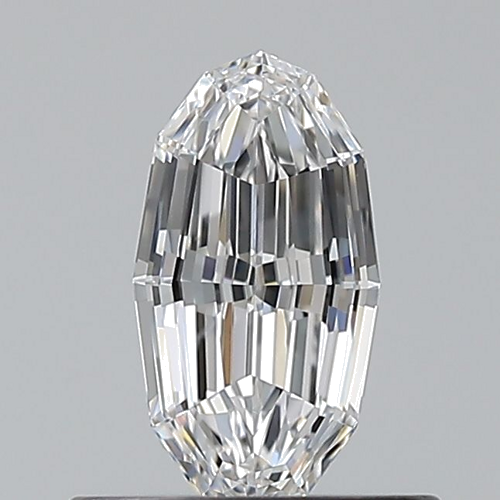 0.5 carat E-VS2 Natūralus Oval Deimantas (1)