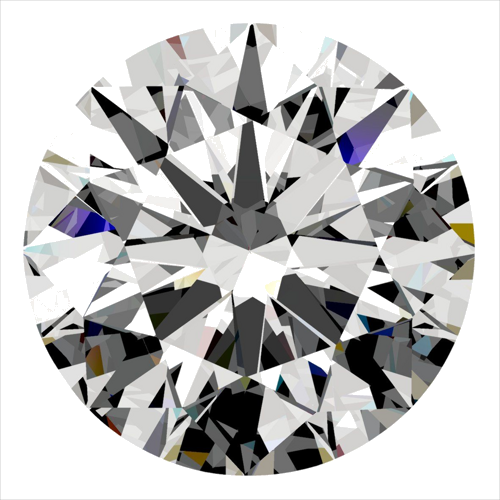 0.3 carat F-VS2 Excellent cut Natūralus Round Deimantas (1)
