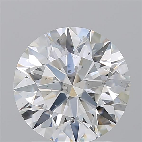 2.01 carat H-SI2 Excellent cut Natūralus Round Deimantas (1)