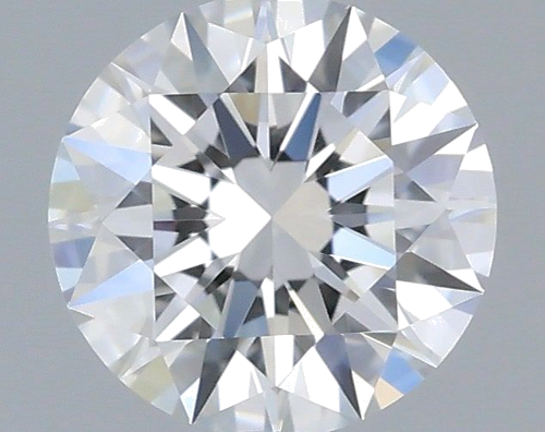 0.34 carat F-VVS2 Excellent cut Natūralus Round Deimantas (1)