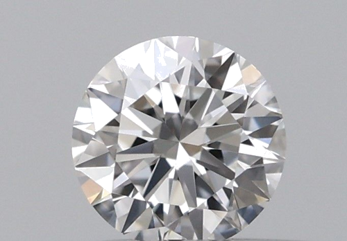 0.23 carat F-VVS1 Excellent cut Natūralus Round Deimantas (1)