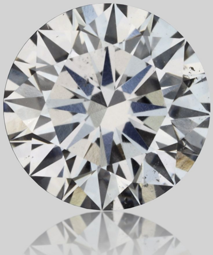 0.52 carat D-SI2 Excellent cut Natūralus Round Deimantas (1)