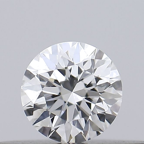 0.15 carat F-VVS1 Excellent cut Natūralus Round Deimantas (1)